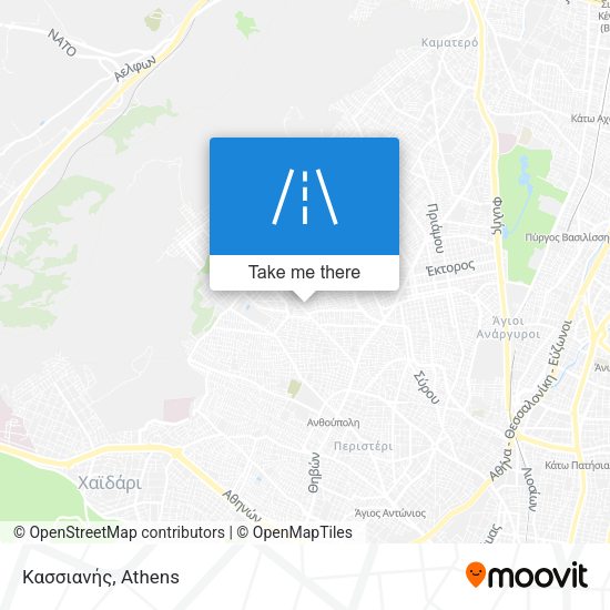 Κασσιανής map