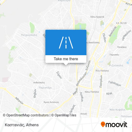 Καστανιάς map