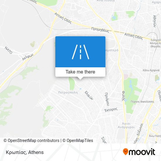 Κρωπίας map