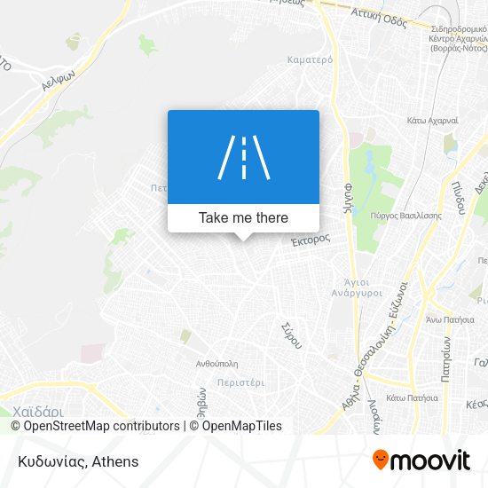 Κυδωνίας map