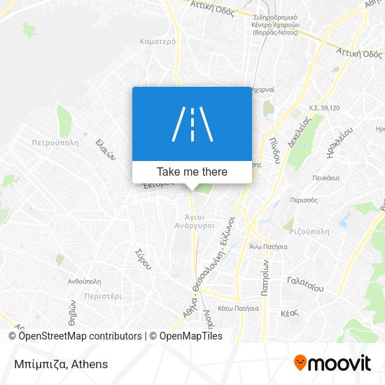 Μπίμπιζα map