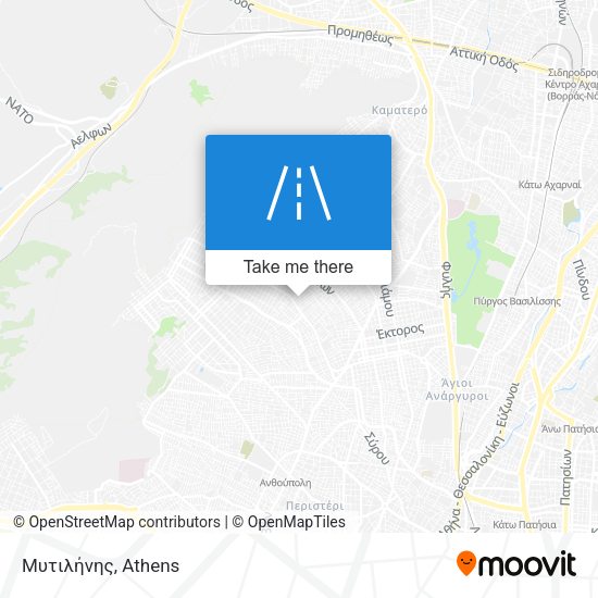 Μυτιλήνης map