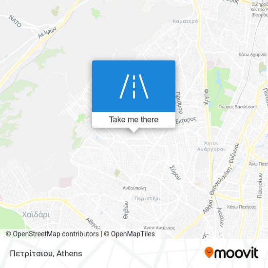 Πετρίτσιου map