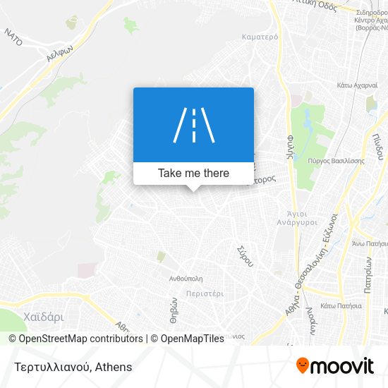 Τερτυλλιανού map