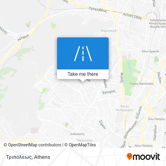 Τριπόλεως map