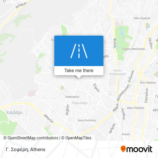 Γ. Σεφέρη map