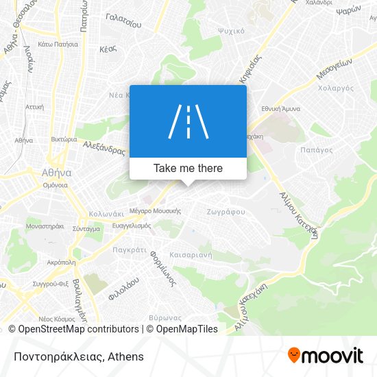 Ποντοηράκλειας map