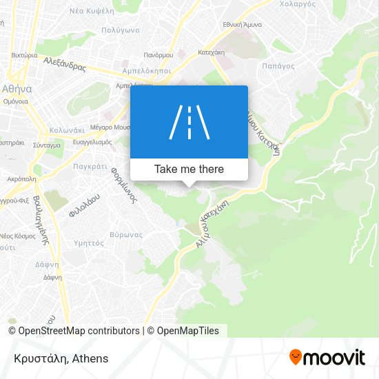 Κρυστάλη map