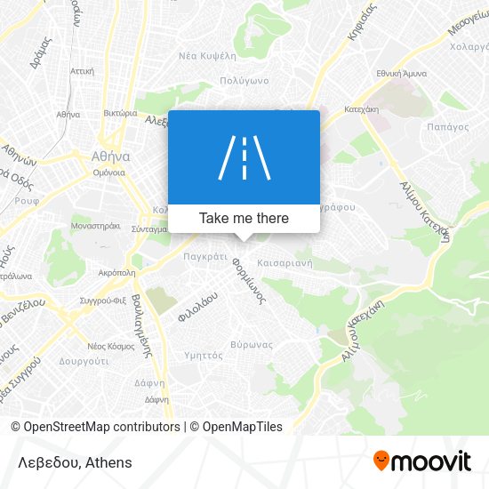 Λεβεδου map