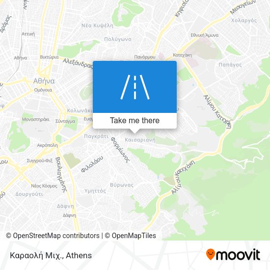 Καραολή Μιχ. map