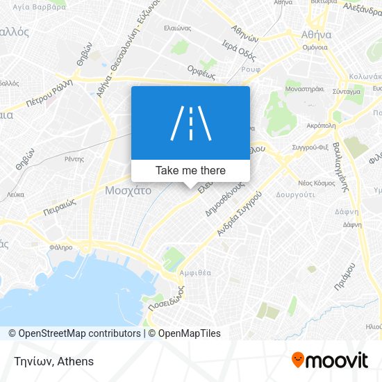 Τηνίων map
