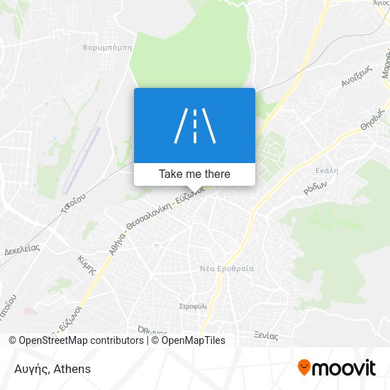 Αυγής map