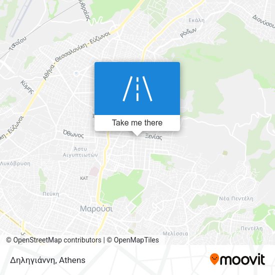 Δηληγιάννη map