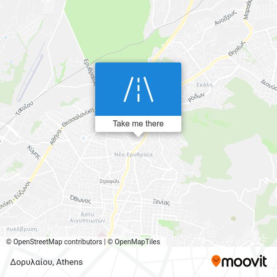 Δορυλαίου map