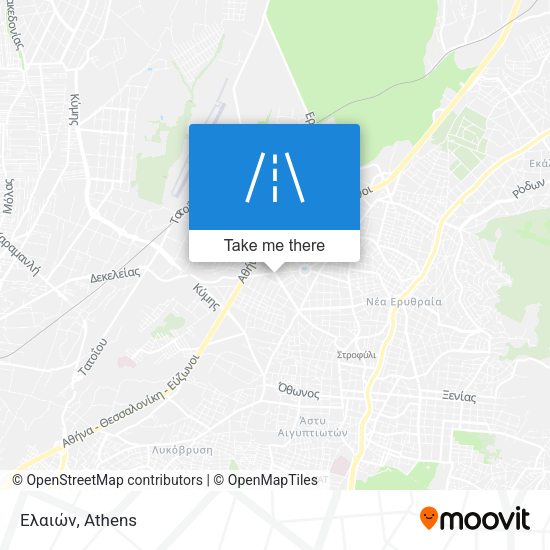 Ελαιών map