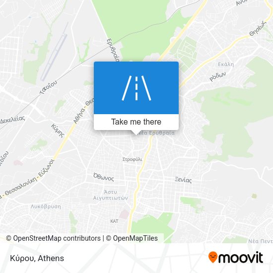 Κύρου map