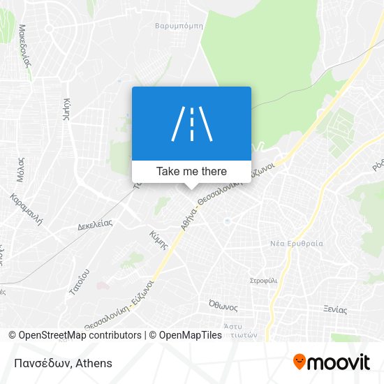 Πανσέδων map