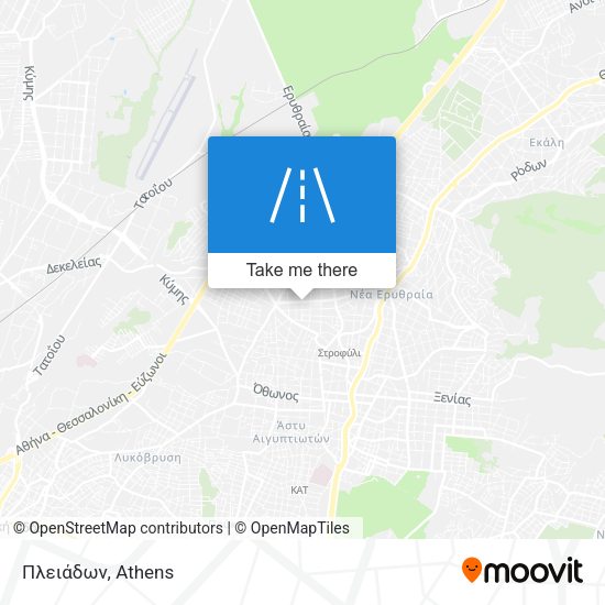 Πλειάδων map