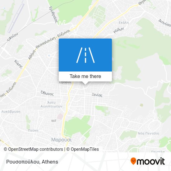 Ρουσοπούλου map