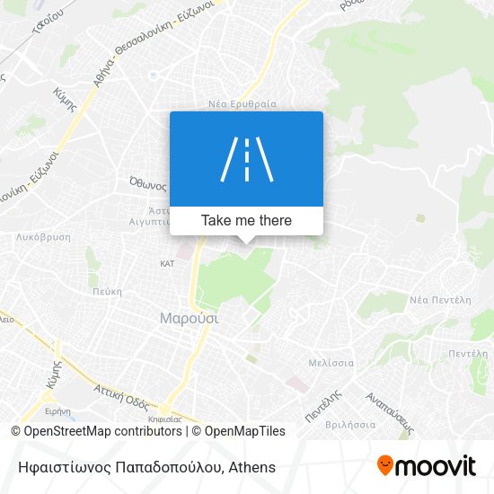 Ηφαιστίωνος Παπαδοπούλου map