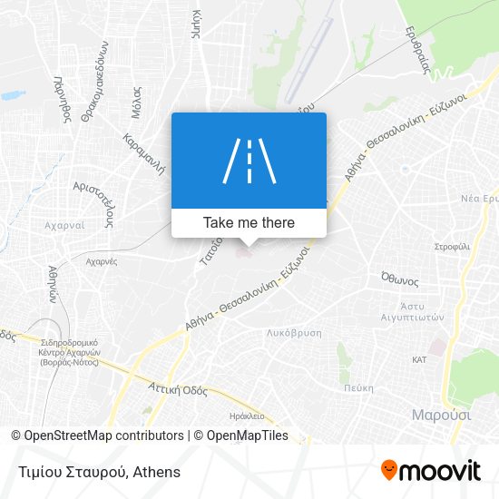 Τιμίου Σταυρού map