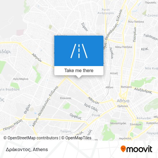 Δράκοντος map