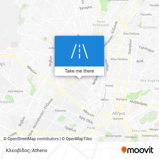 Κλεοβίδος map