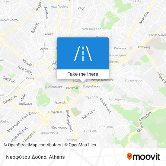 Νεοφύτου Δούκα map