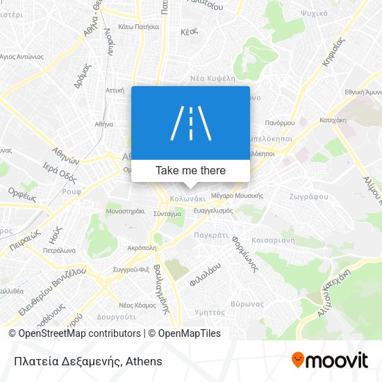 Πλατεία Δεξαμενής map