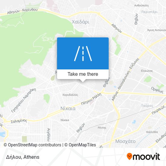 Δήλου map
