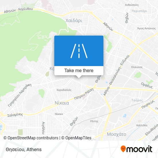 Θησείου map
