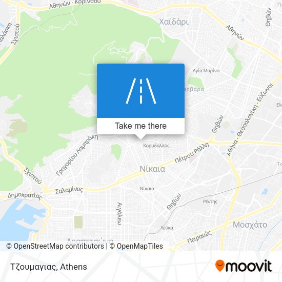Τζουμαγιας map