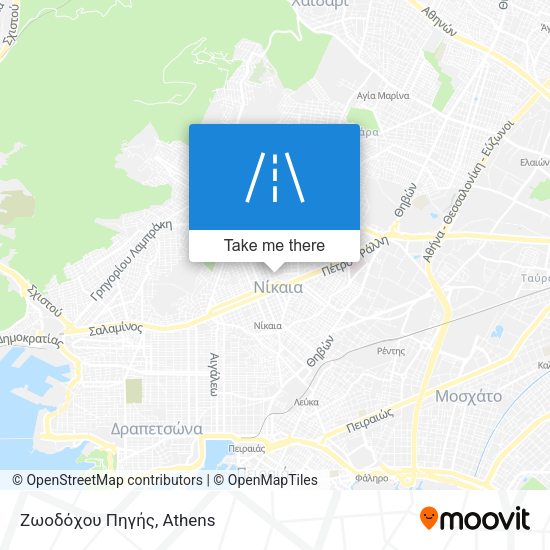Ζωοδόχου Πηγής map