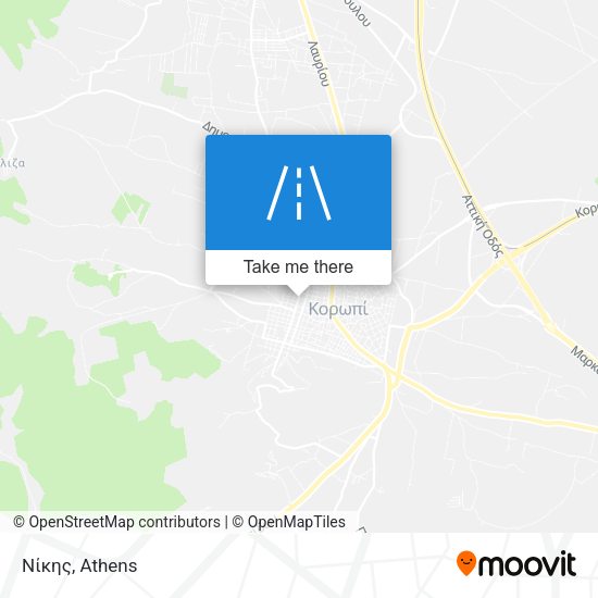 Νίκης map