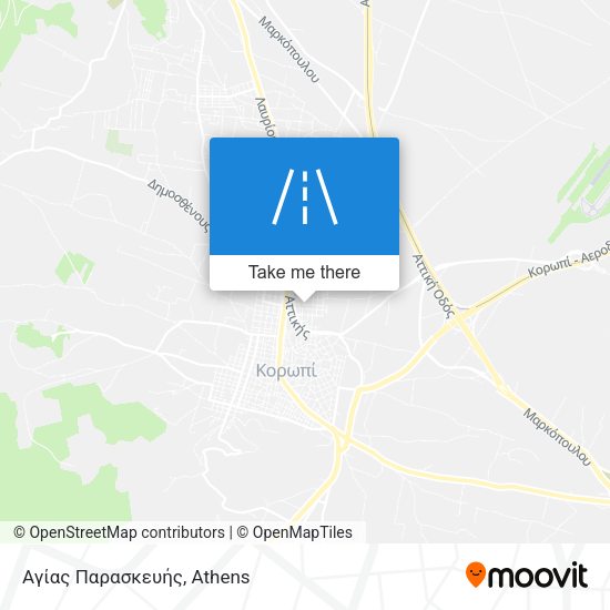 Αγίας Παρασκευής map