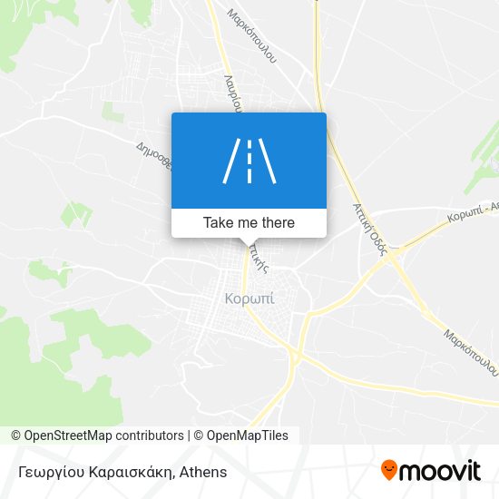 Γεωργίου Καραισκάκη map