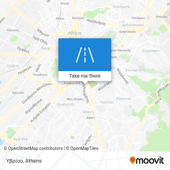 Υβρίου map