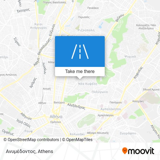 Ανυμέδοντος map