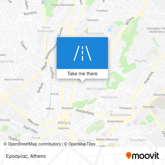Ερασμίας map