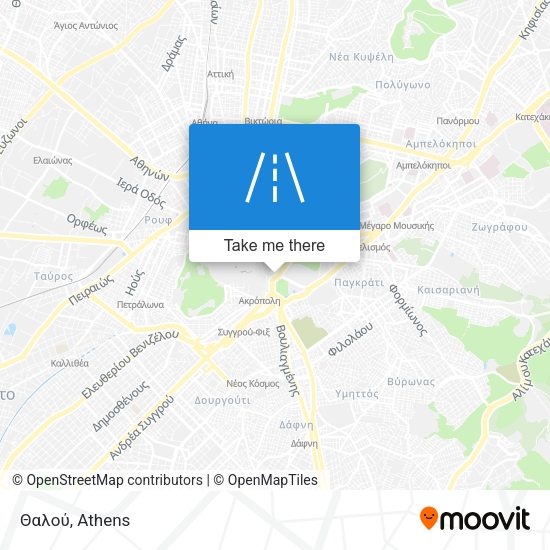 Θαλού map