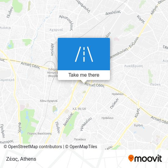 Ζέας map