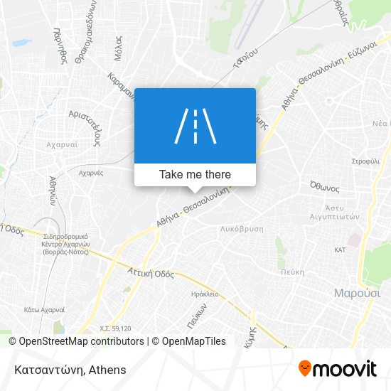 Κατσαντώνη map