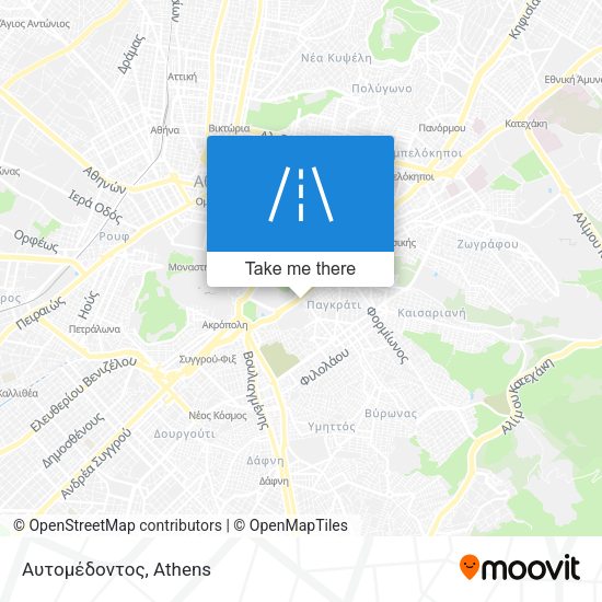 Αυτομέδοντος map
