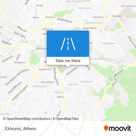 Έλληνος map
