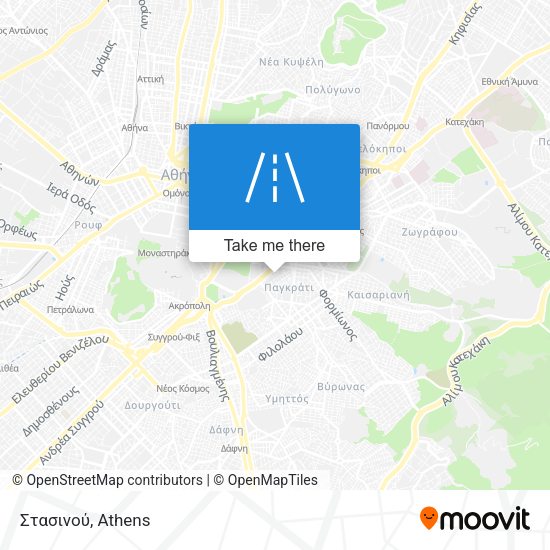 Στασινού map