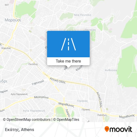Εκάτης map