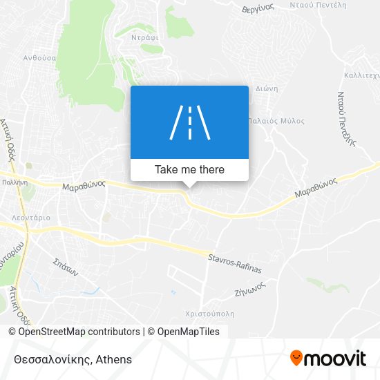 Θεσσαλονίκης map