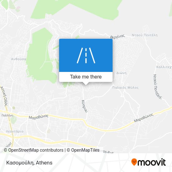 Κασομούλη map