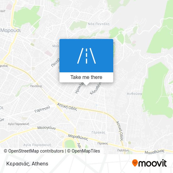 Κερασιάς map