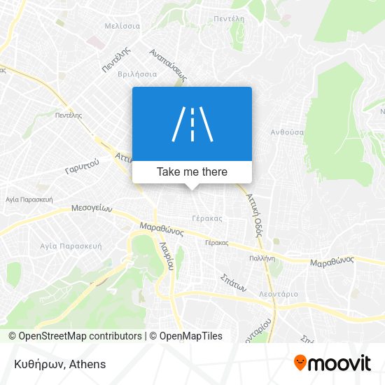 Κυθήρων map